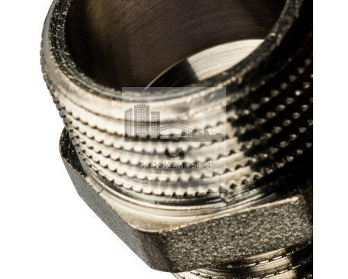 Ниппель НН переxодной 3/4x1/2, никелированный