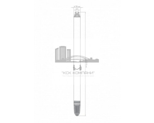 Погружной насос ВОДОМЕТ 3Д 55/100 (Dzhileks)