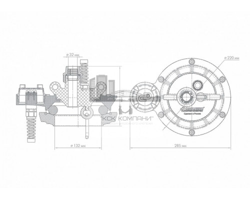 Оголовок скважинный ОСПБ 110-130/32 (Jeelex)