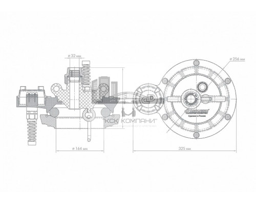 Оголовок скважинный ОСПБ 130-140/32 (Jeelex)