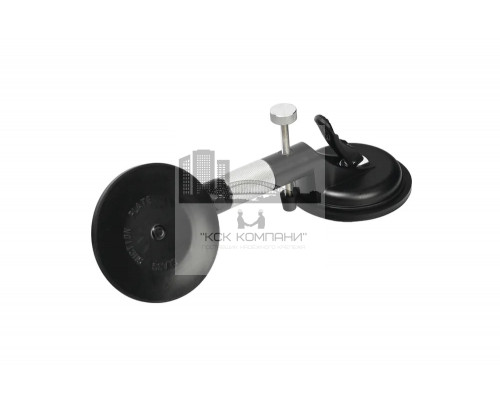 Присоска вакуумная двойная с регулировкой  2х125 50кг