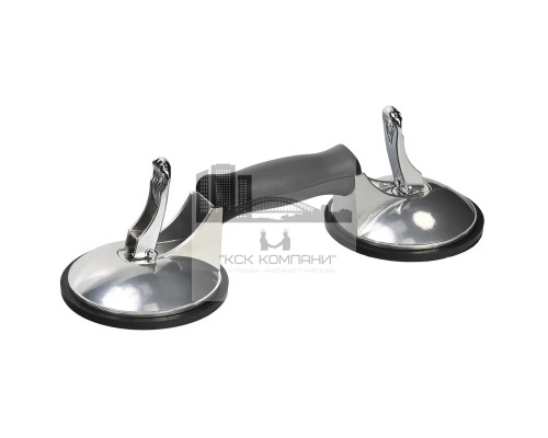 Присоска вакуумная двойная для стекла и плитки  2х125 120кг (FS2-125)
