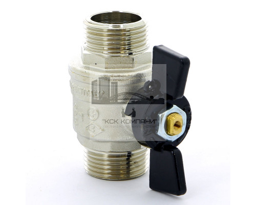 Кран шаровый НН бабочка 1