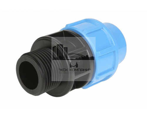 Муфта комбинированная 25 мм x 1 П с наружной резьбой (Jeelex)