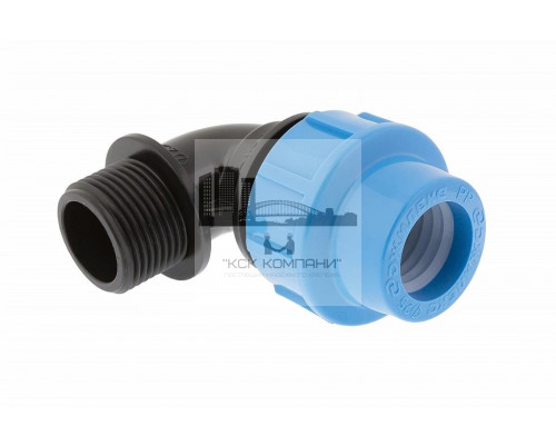 Отвод комбинированный 25 мм х 1” П с наружной резьбой (Jeelex)