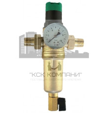 Фильтр тонкой очистки промывной с редуктором давления, 1/2" горячий