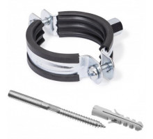 Хомут обжимной с анкерной шпилькой 2" (59-66)