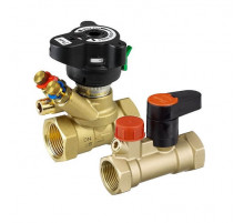 Комплект балансировочного клапана и запорного клапана  Комплект MVT/MSV-S