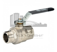 Кран шаровой полнопроходной ВР/НР 3/4", ручка рычаг 