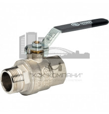 Кран шаровой полнопроходной ВР/НР 3/4", ручка рычаг 