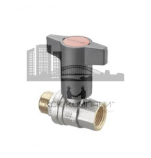 Кран шаровый 1/2" НВ маховик пластмассовый 1077304 