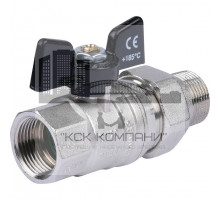 Кран шаровый со сгоном бабочка 3/4"