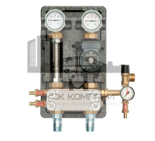Насосная группа с разделительным теплообменником на 20 пластин