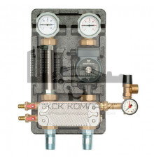 Насосная группа с разделительным теплообменником на 30 пластин