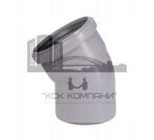 Отвод 30° для канализации