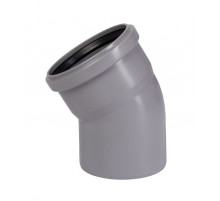 Отвод 30° для канализации