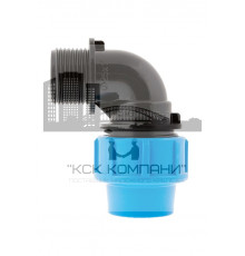 Отвод комбинированный 25 мм х 1” П с наружной резьбой (Jeelex)