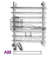 Полотенцесушитель электрический ЭРАТО А33 500x500 (Erato)