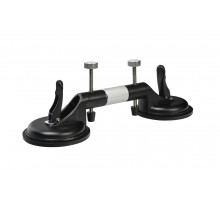 Присоска вакуумная двойная с регулировкой  2х125 50кг