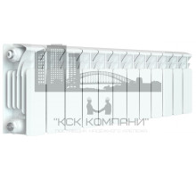Радиатор биметаллический Base 200 x12, боковое подключение 