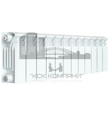 Радиатор биметаллический Base 200 x12, боковое подключение 