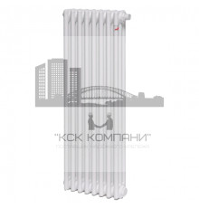 Радиатор стальной трубчатый Charleston Completto 3180/10 №V002, нижнее подключение, цвет белый (Зендер)