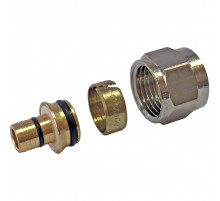 Резьбозажимное соединение SFC-0026-162612 для труб PEX-AL-PEX 16х2,6х1/2" 