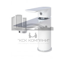 Смеситель Classic GB2009 для раковины, белый/хром