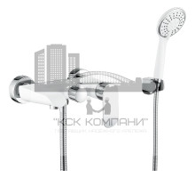 Смеситель для ванны Maria хром/белый GZ22032-F