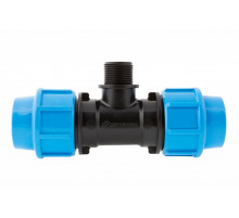 Тройник комбинированный 40 мм x 1” Пx40 с наружной резьбой (Jeelex)