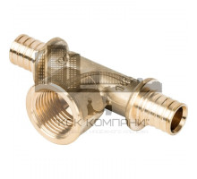 Тройник переходник 0028-001612 с внутренней резьбой 16xR 1/2" 