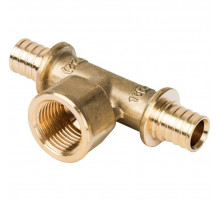 Тройник переходник 0028-001612 с внутренней резьбой 16xR 1/2" 