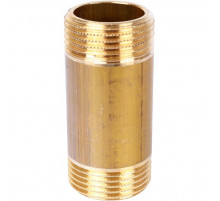 Удлинитель латунный резьбовой НН 1"x100 мм