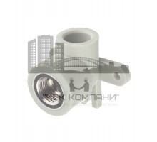 Угол (водорозетка) ППР  219020 ВР с креплением 20x1/2"