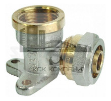 Угольник цанговый установочный 20x3/4" ВР для МП труб