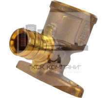 Угольник настенный (водорозетка) Q&E 1023034 16x1/2" ВР (L=43MM) DR-латунь (Упонор)