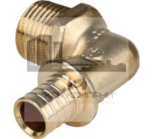 Угольник переходник 0005-001612 с наружной резьбой 16xR 1/2" 