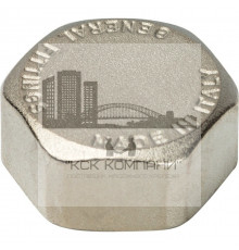 Заглушка ВР 3/4", никелированная