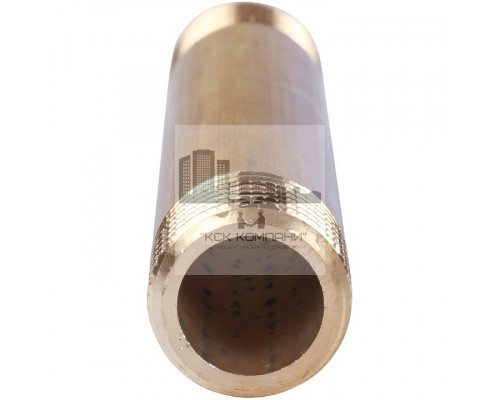 Удлинитель латунный резьбовой НН 1/2x100 мм