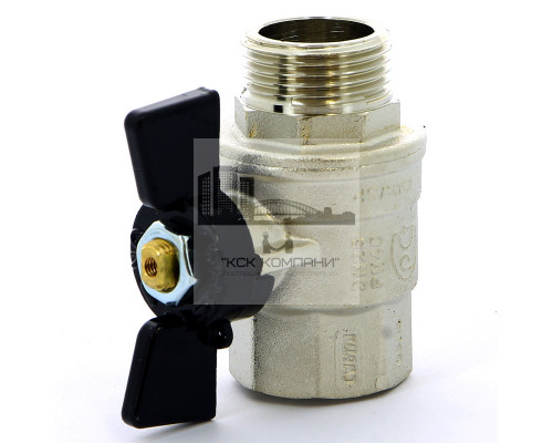 Кран шаровый ВН бабочка 1