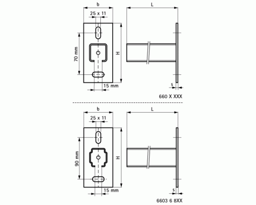 Консоль BIS RapidRail WM1 30х15х300 мм настенная, 6603130 (Валравен) Консоль BIS RapidRail WM1 30х15х300 мм настенная, 6603130 (Валравен)