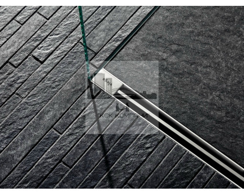 Душевой лоток Advantix Vario Set (матовый хром) 704353 с решеткой и опорами