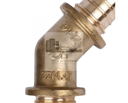 Угольник 0031-000032 45° 32 мм