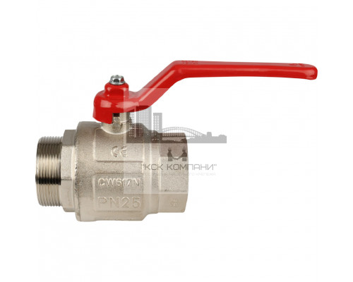 Кран шаровой ВН 2 ручка