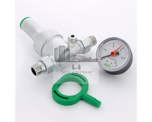 Редуктор давления  FA 2815 34 для воды в системе водоснабжения (с манометром)