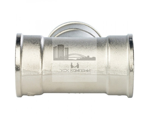 Тройник равнопроходной внутренняя / внутренняя 1 1/4, никелированный