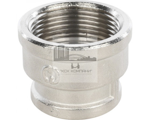 Муфта ВВ переxодная 1 1/4x3/4, никелированная
