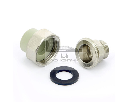 Муфта с разъемным соединением  237050 НР ? 50 мм х 1 1/2 (американка) полипропиленовая, сварка