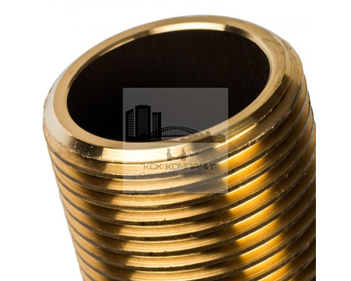 Сгон латунный резьбовой 1x200 мм