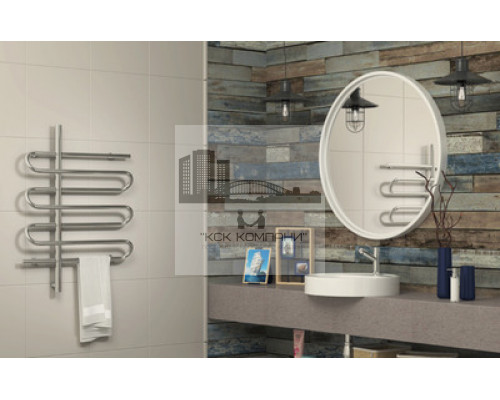 Электрический полотенцесушитель Сунержа Эпатаж 800x600, левый 00-0550-8060 (Sunerzha)